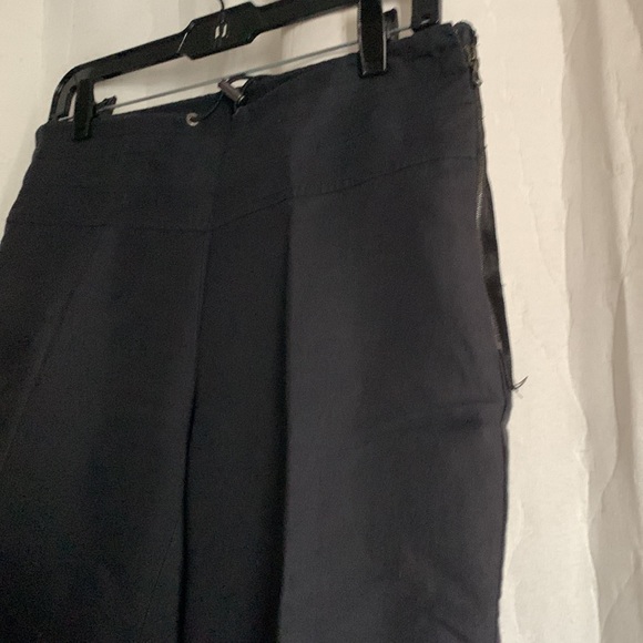 Lanvin Black Drawstring Waist Cotton Shorts 38 - Picture 4 of 8